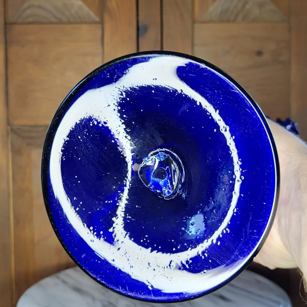 Glass Painted Vase - Picture 10 of 12